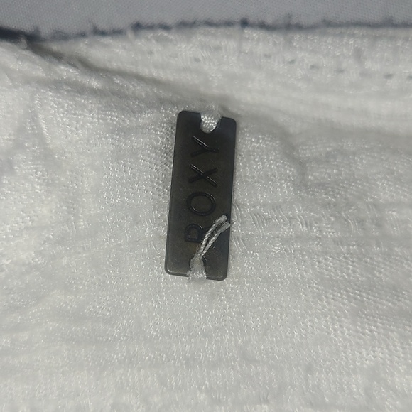 2 Pair Pants Lot Bundle Soft Loungewear White & Verticle Striped Straight Leg S - Picture 10 of 16